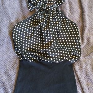 Eyeshadow halter top. Size L